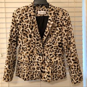 NWOT Leopard Print Blazer- adorable!